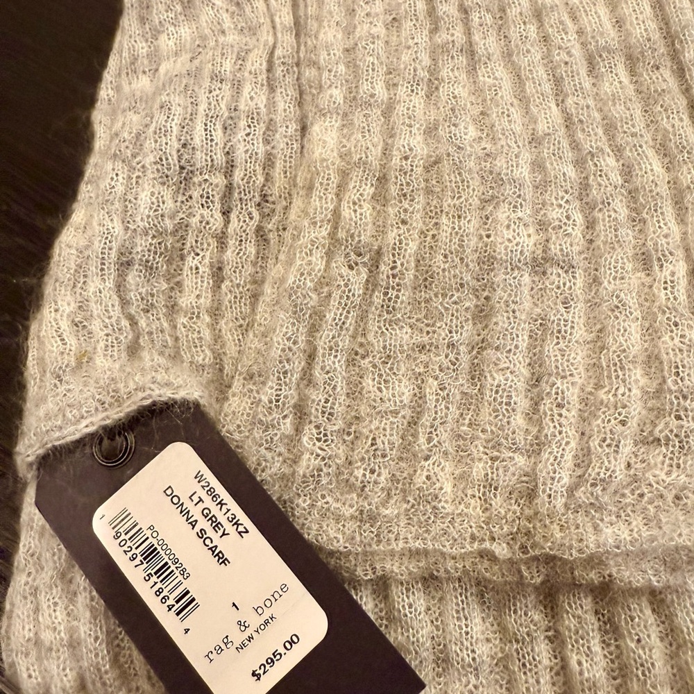 Rag & Bone Cream Donna Scarf
